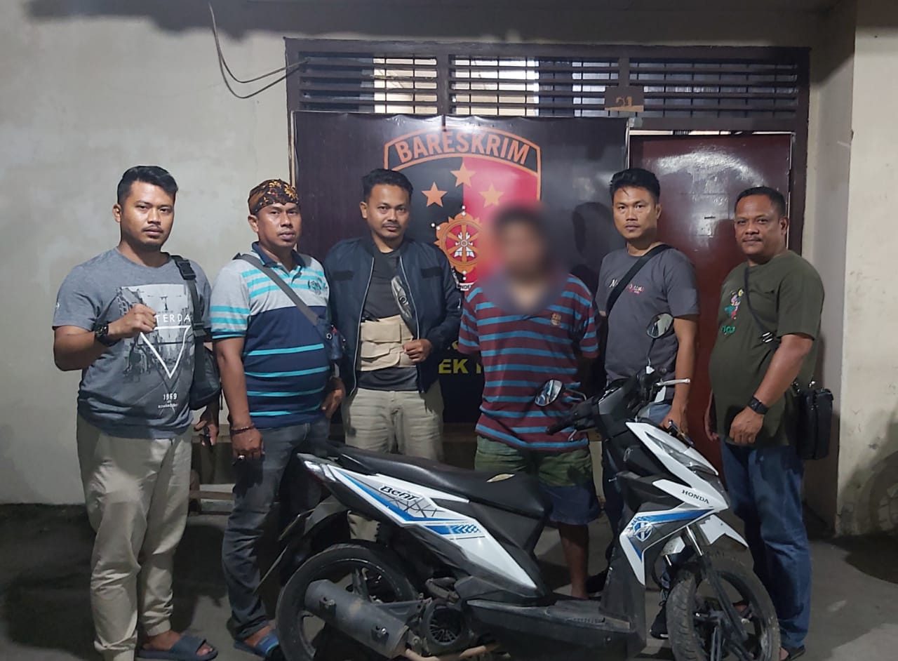 Curas Modus Beli motor lewat COD, diringkus Polsek Natar