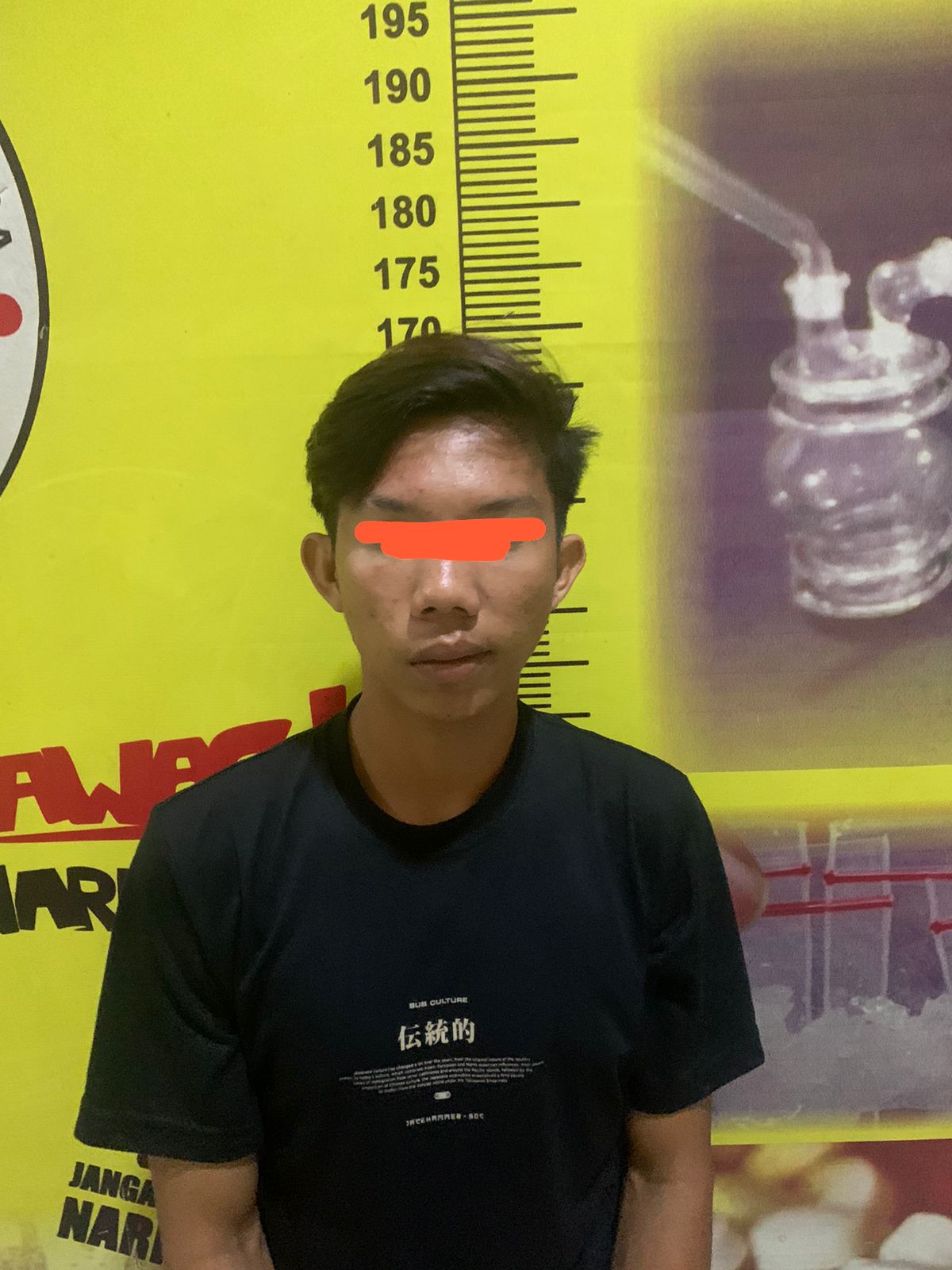 Polres Pesawaran Tangkap 1 Laki - Laki Penyalah Guna Narkotika Asal Pringsewu