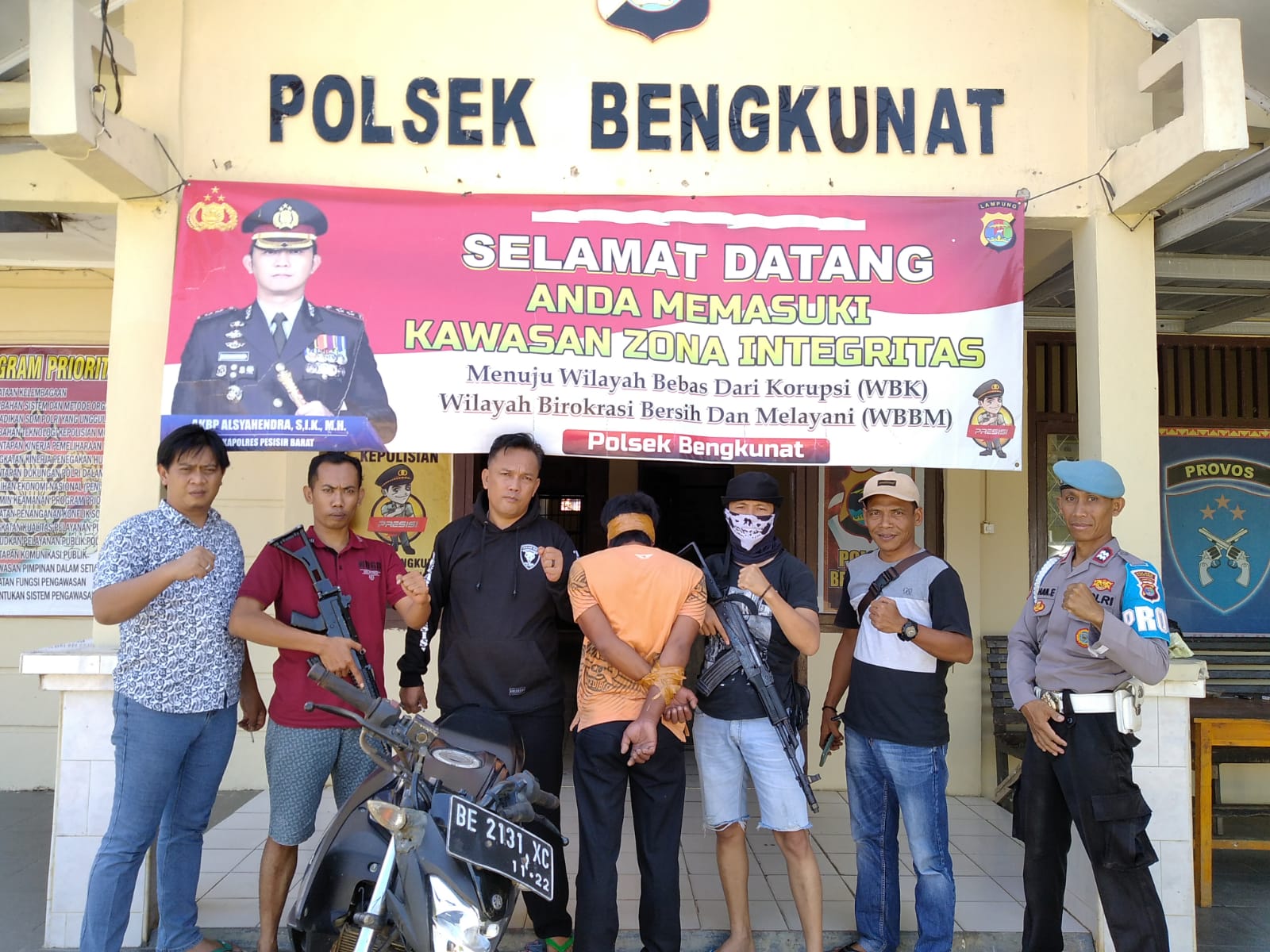 Pelaku Cabul Terhadap Anak Di Bawah Umur Berhasil Di Bekuk Sat Reskrim Polres Pesisir Barat