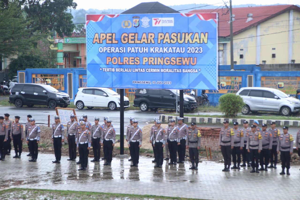 Operasi Patuh Dimulai, Polres Pringsewu Imbau Masyarakat Patuhi Aturan Berlalu Lintas