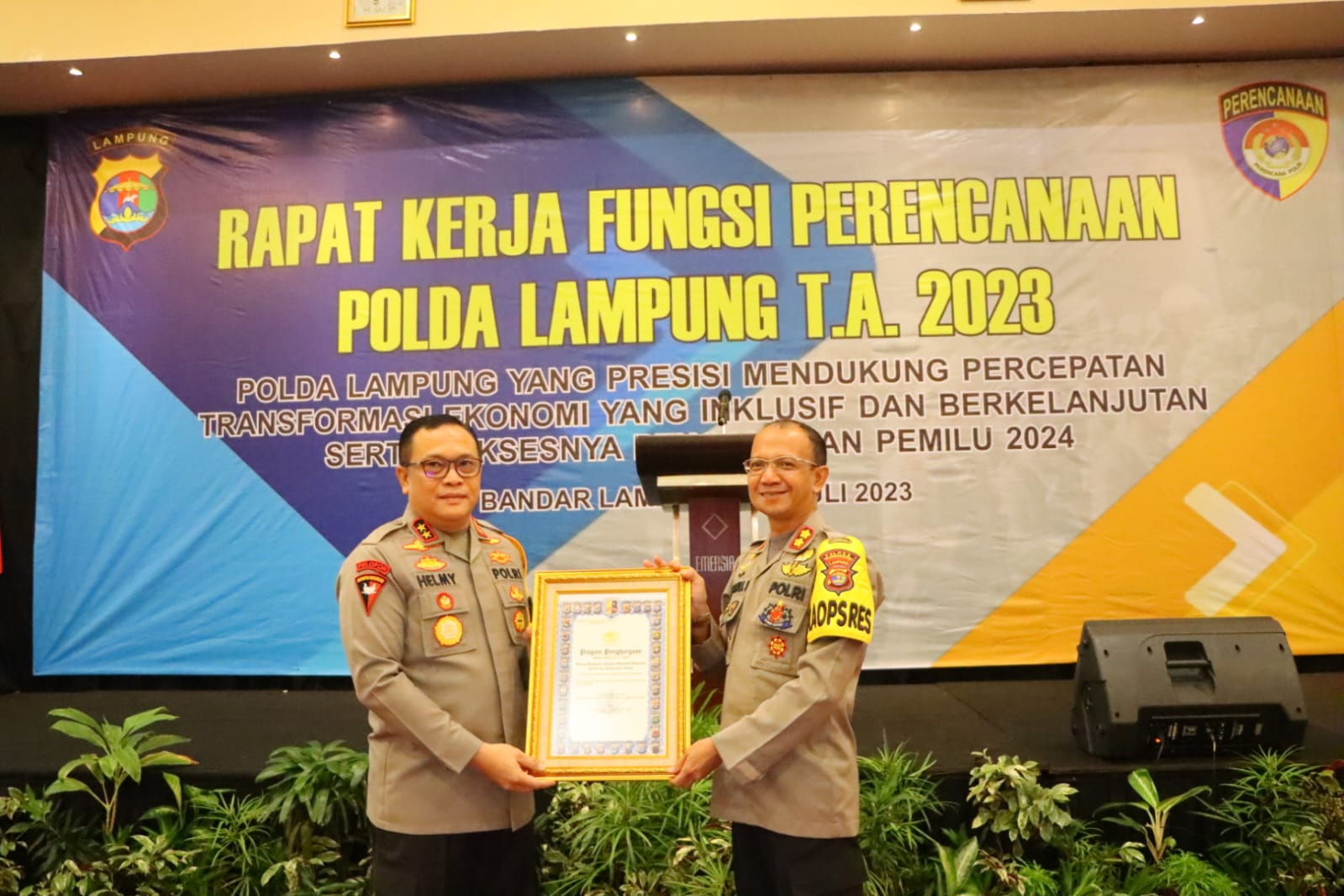 Polres Tulang Bawang Barat Raih Penghargaan Quick Wins Presisi Terbaik