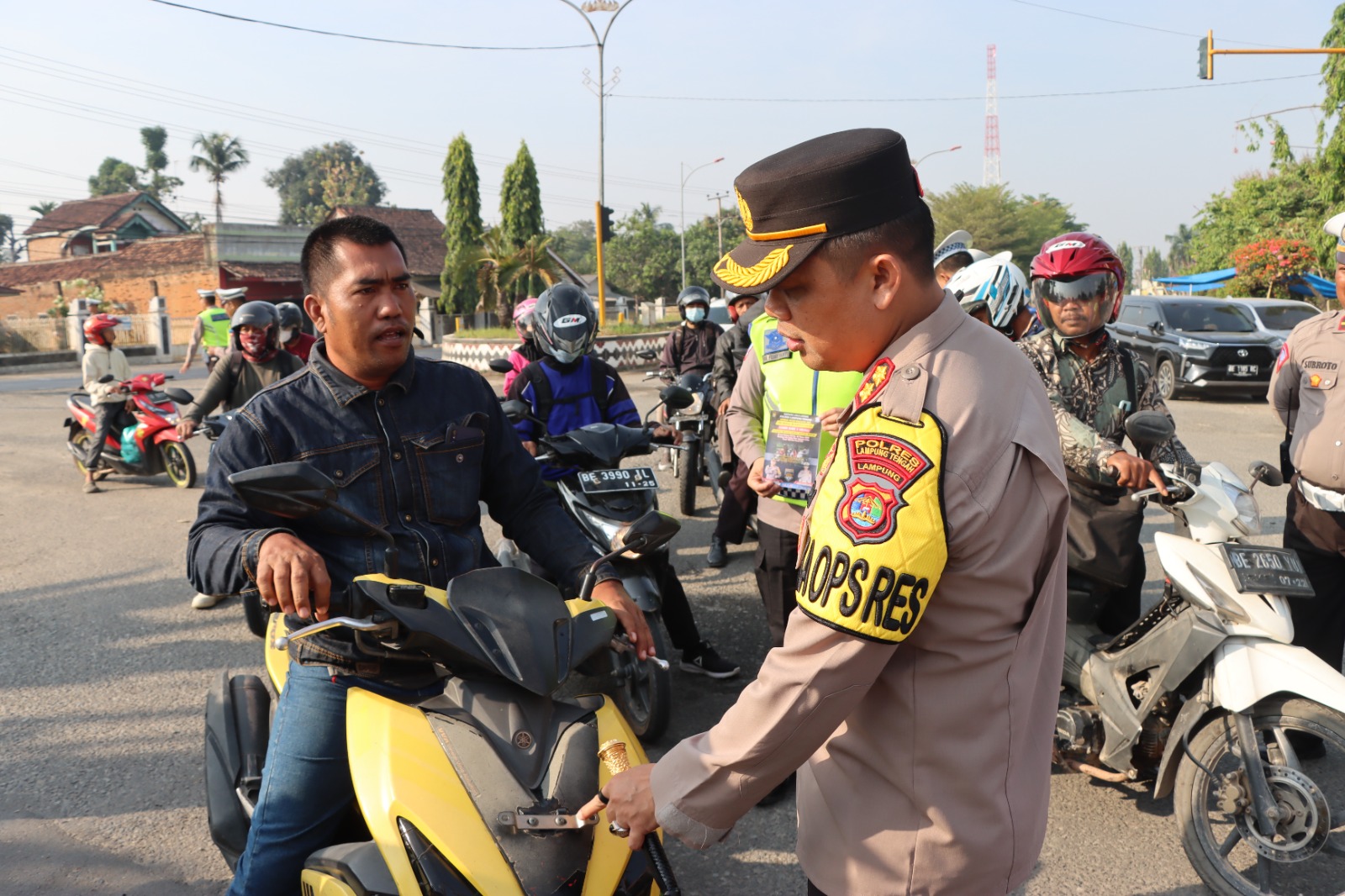Operasi Zebra Krakatau 2023 Polres Pesisir Barat Fokus Melaksanakan Penindakan 7 Prioritas Pelanggaran