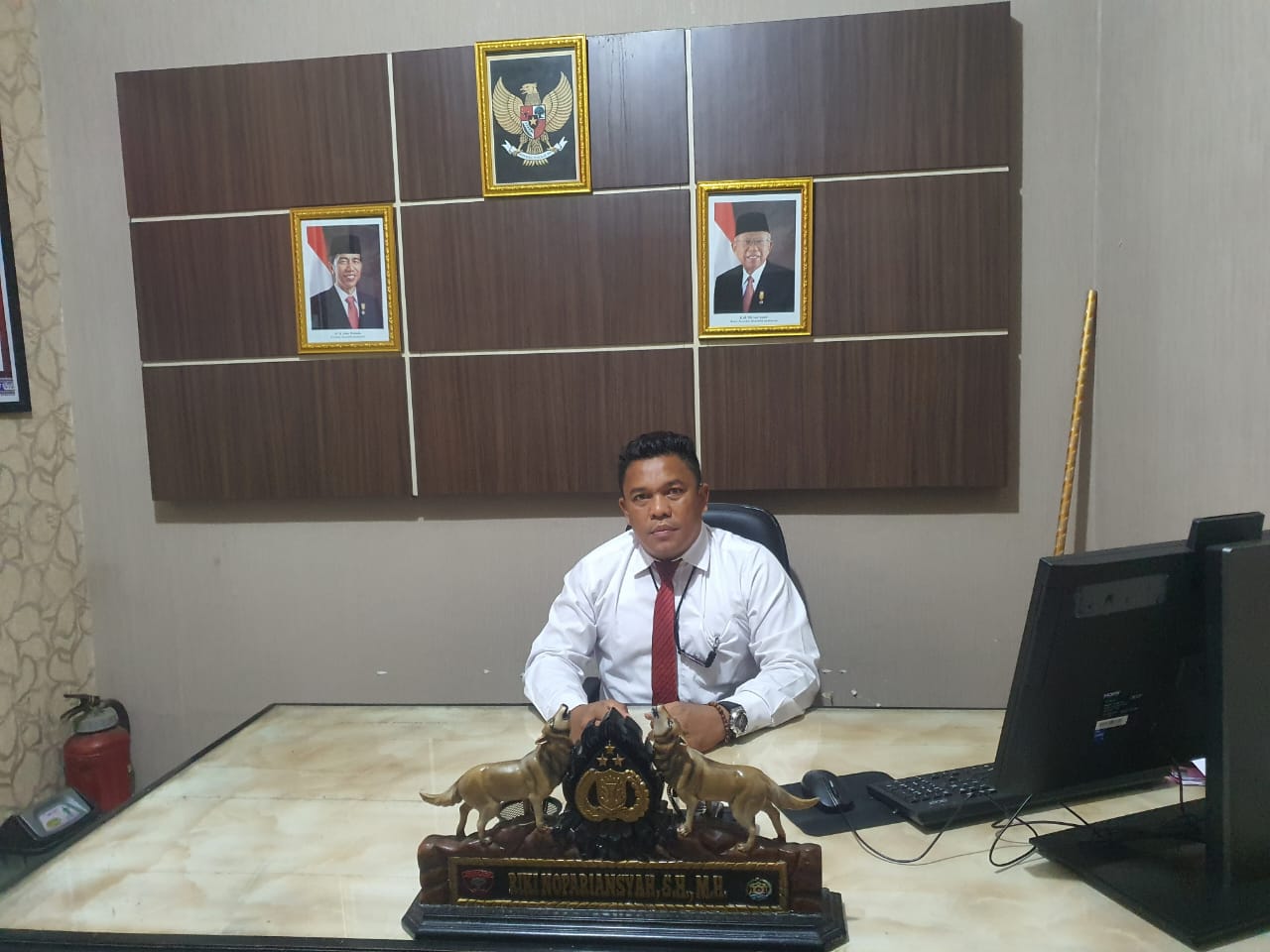 4 Pelaku Pembobol rumah di bekuk team tekab 308 Polres Pesisir Barat