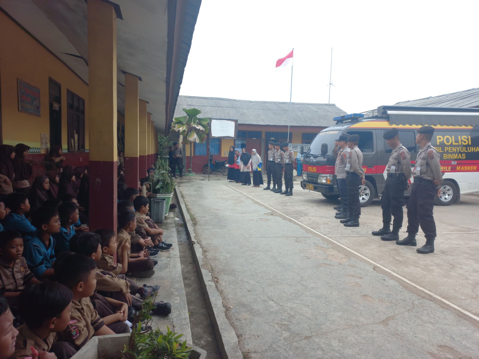 Cegah Prilaku bullying sejak dini di kalangan pelajar, Satbinmas Polres Pesawaran Gelar Sosialisasi
