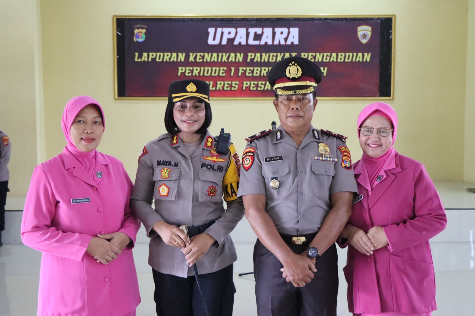 Kompol Mulyadi Mendapatkan Kenaikan Pangkat Pengabdian, Atas Dedikasinya yang Luar Biasa