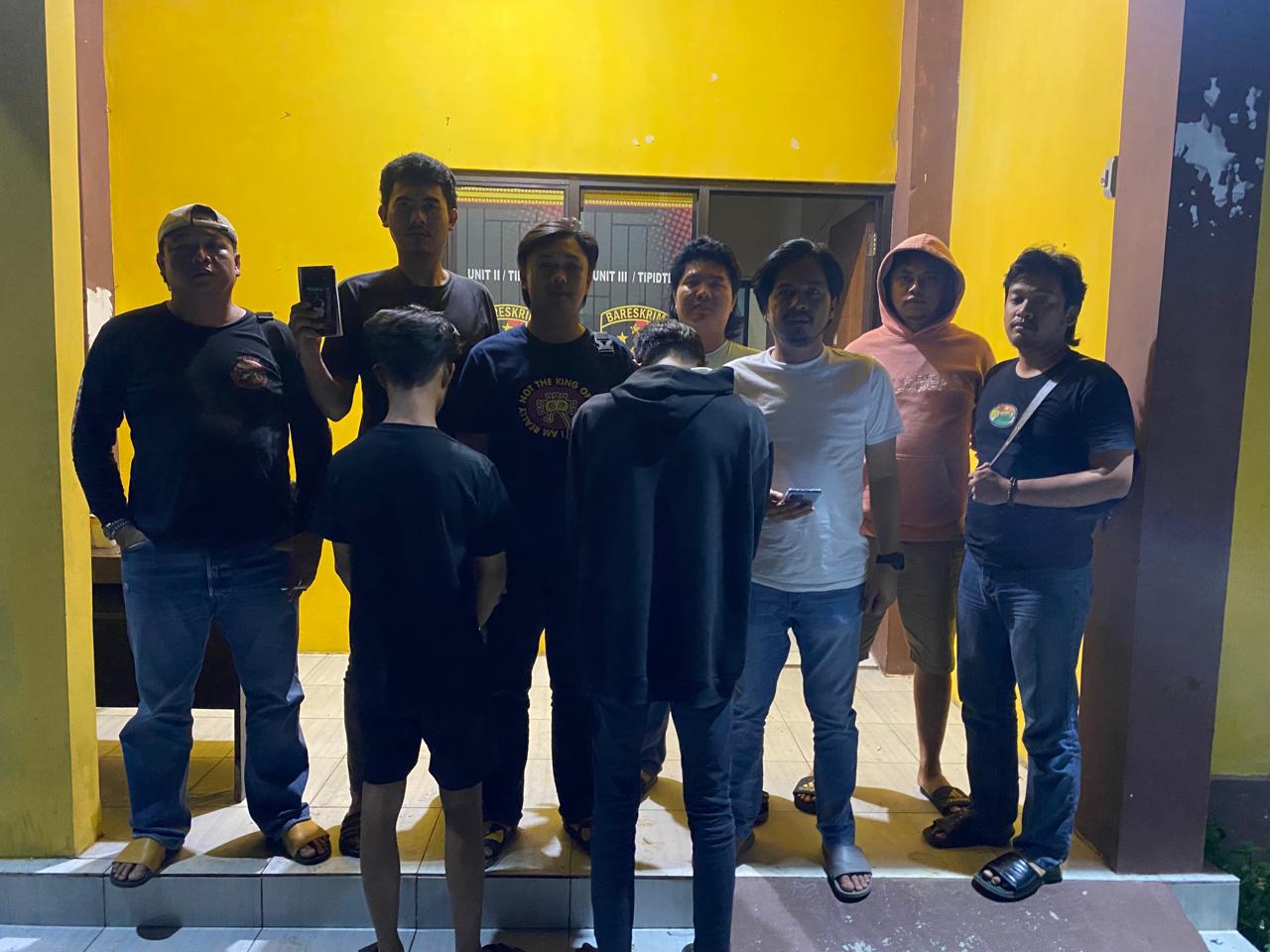 Simpan Handphone Hasil Curian, 2 (Dua) Pria Berhasil di Bekuk Satreskim Polres Pesawaran