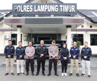 Si Humas Polres Lampung Timur Terima Kunjungan Supervisi Dari Bid Humas Polda Lampung