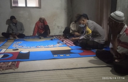 Personel Polres Tanggamus Takziah ke Rumah Tiga Korban Kecelakaan di Tol Cipali