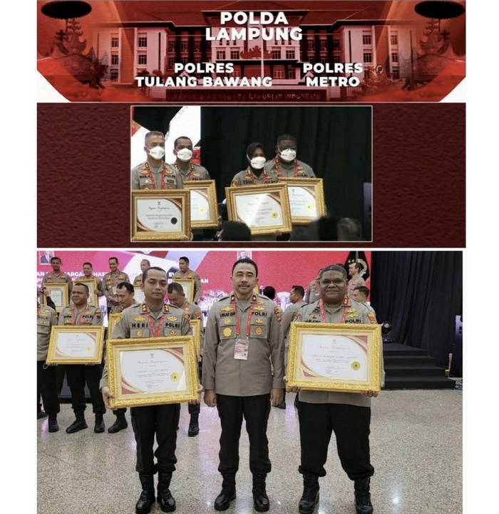 Polres Tulang Bawang Raih Penghargaan Dari Kementerian PANRB, AKBP Jibrael Ucapkan Ini