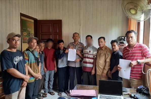 Lakukan Restorative justice, Polsek Padang Cermin Polres Pesawaran selesaikan Kasus Pengeroyokan