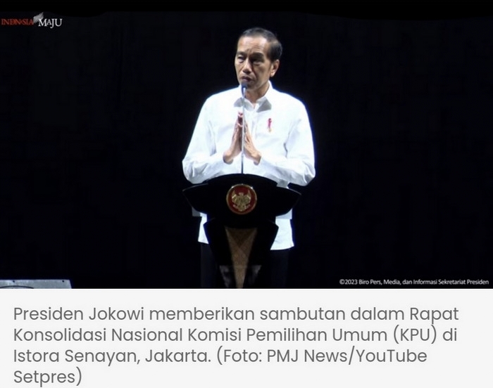 Jokowi Kembali Ingatkan ASN-TNI-Polri Harus Netral di Pemilu 2024