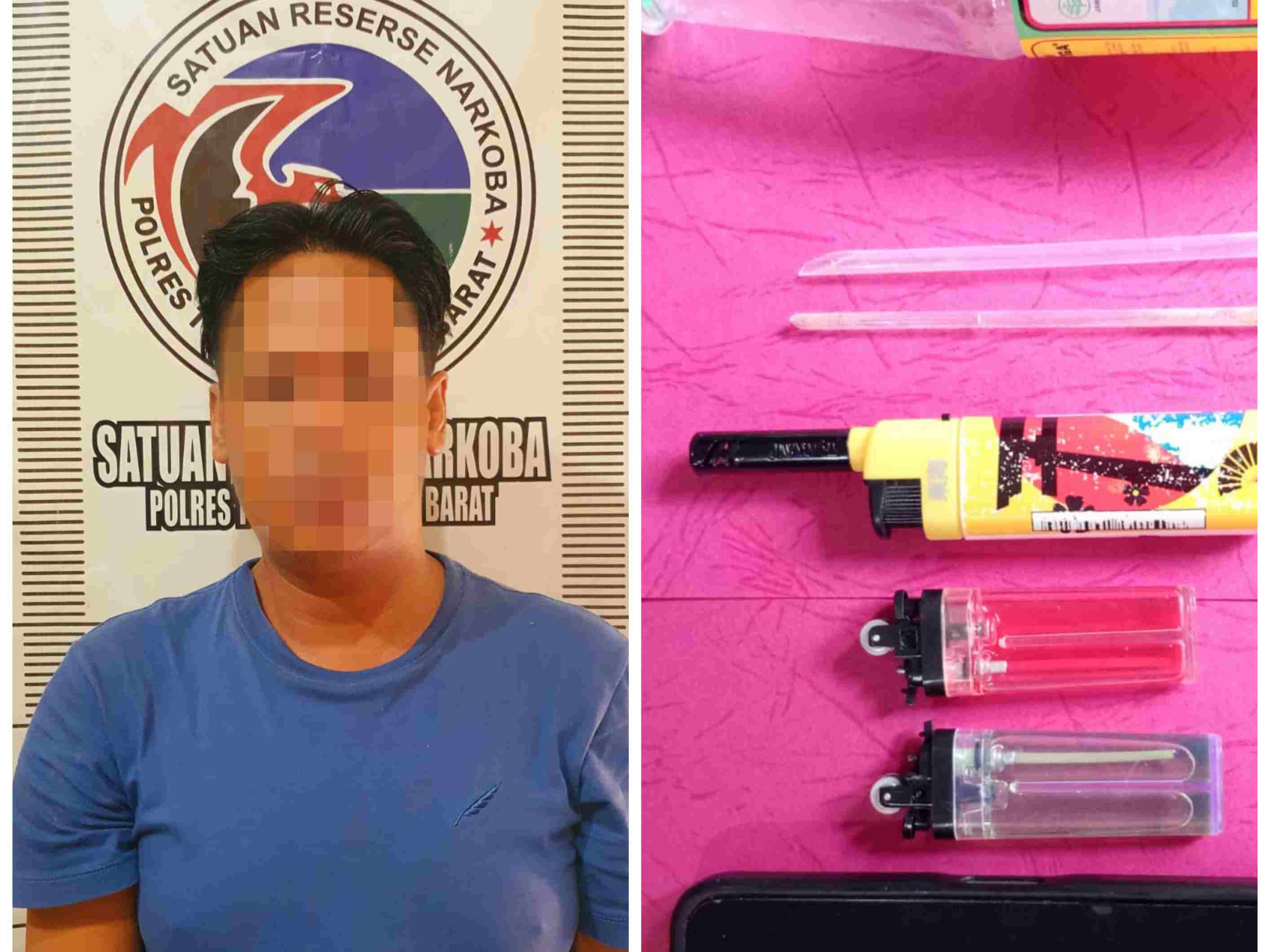 Polisi Gerebek Kontrakan di Lambu Kibang, Tangkap Bandar Narkoba