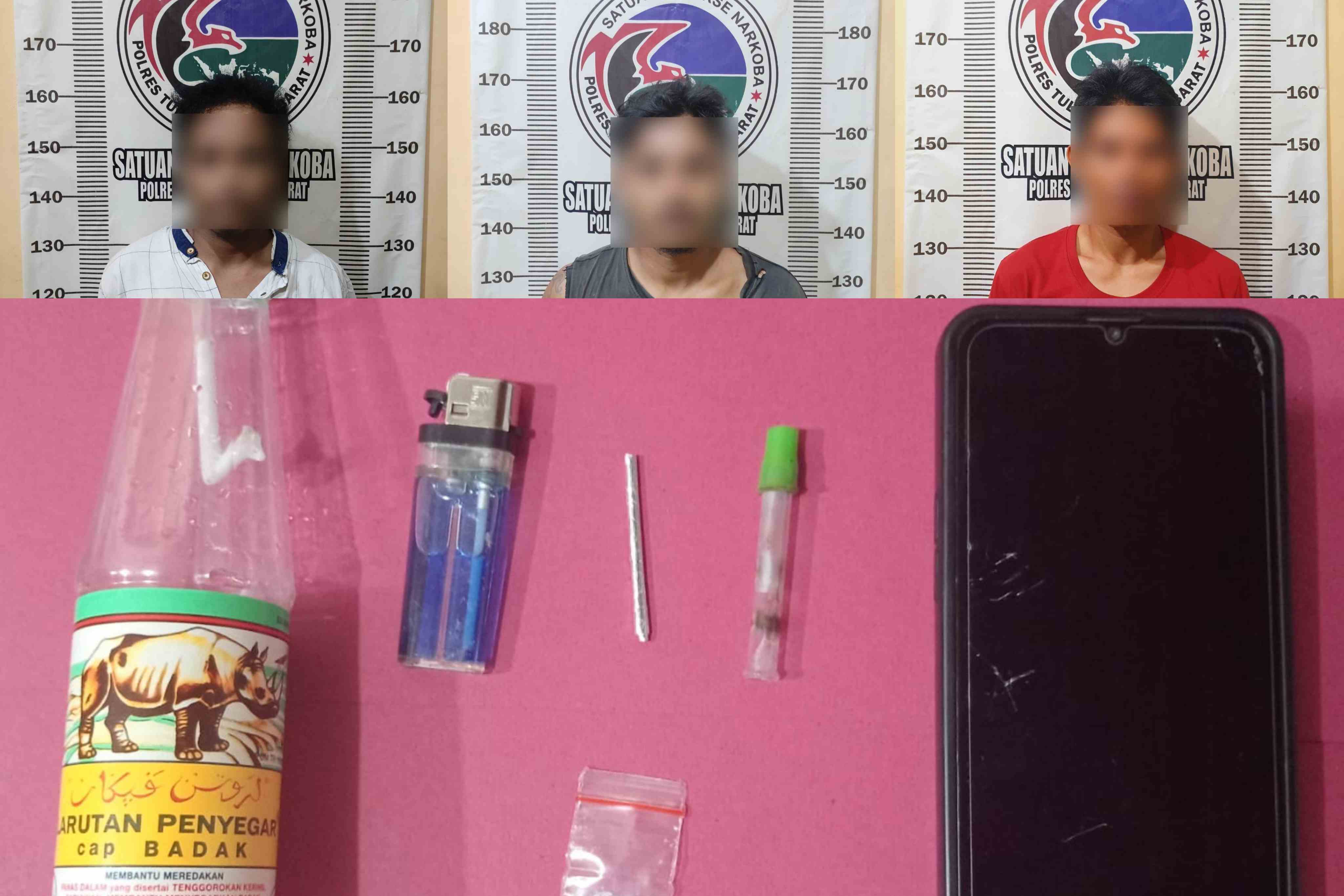 Hari Pertama Ops Antik, Polres Tulang Bawang Barat Berhasil Amankan 3 Orang Pelaku Target Operasi dan Non To