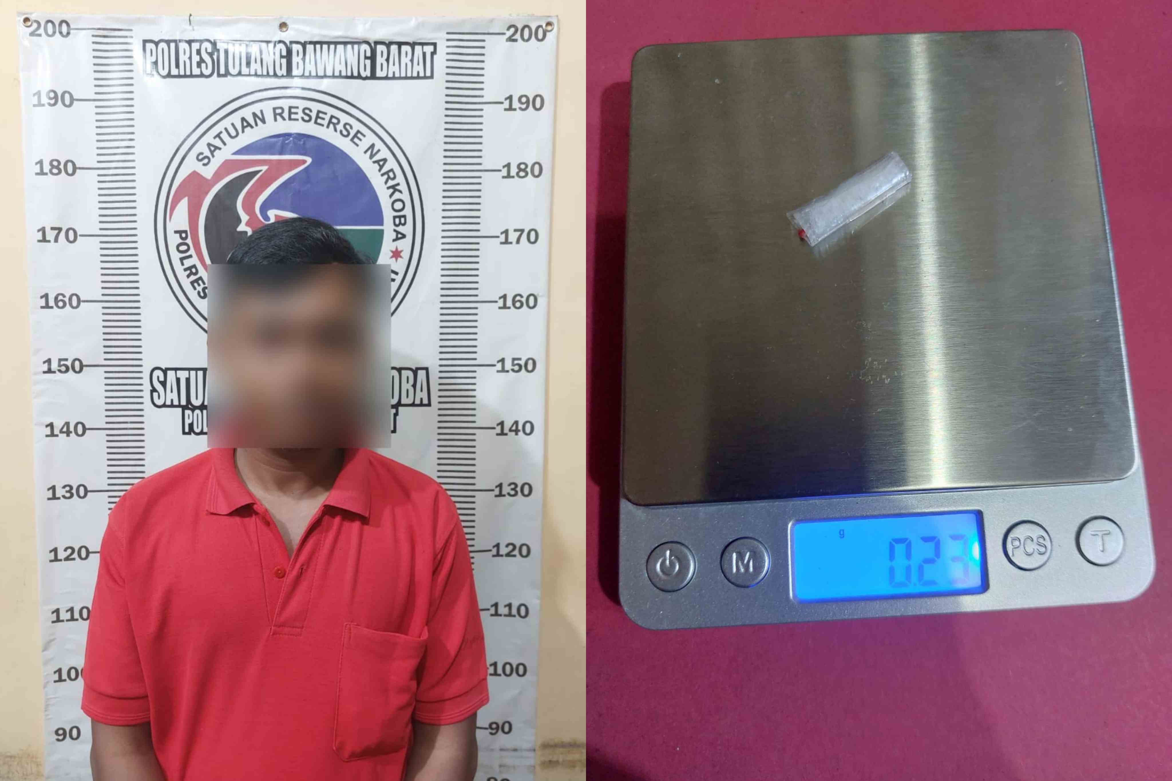 Bawa Sabu di Lapo Tuak, Seorang Pria di Tubaba Diamankan Polisi
