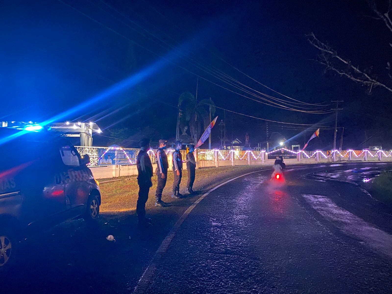 Patroli Malam Polres Tulang Bawang