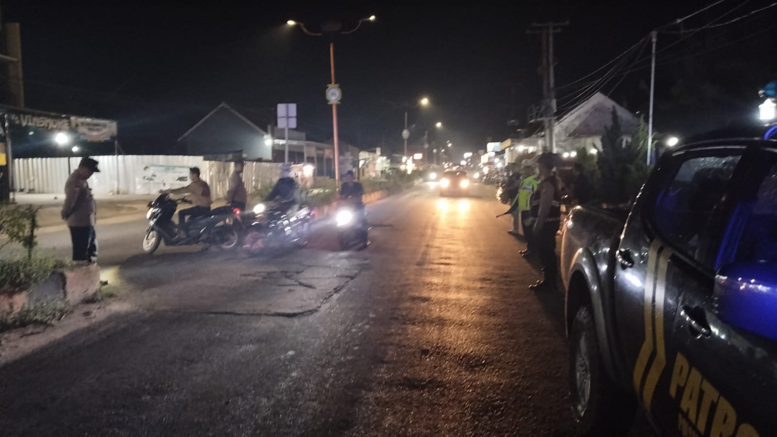 Patroli Rutin Polres Tulang Bawang