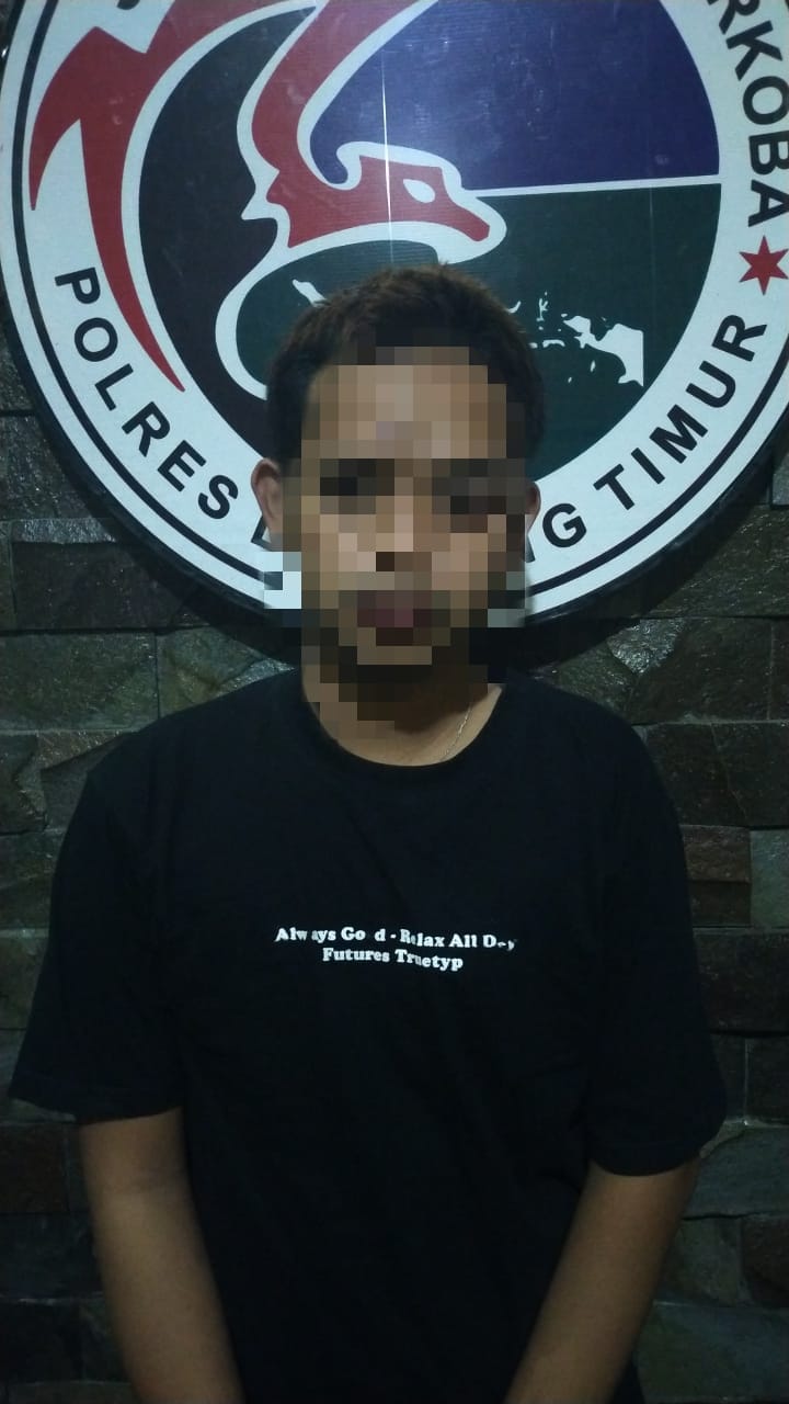 Sat Narkoba Polres Lampung Timur Amankan Seorang Pria Asal Bandar Sribhawono