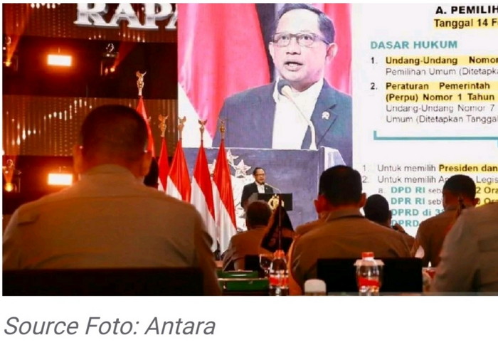 Mendagri Tito Apresiasi Polri yang Berhasil Amankan Pemilu 2024