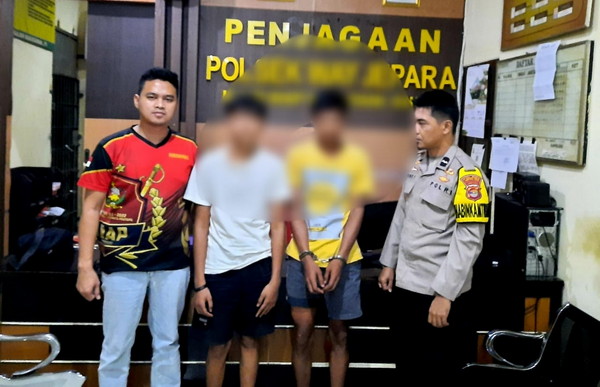 Rampas Telepon Genggam, 2 Remaja Ditangkap Polres Lamtim