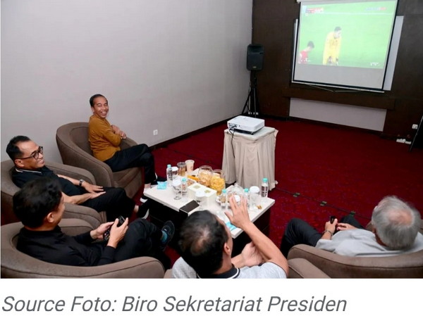 Indonesia Menang 3-0 Atas Vietnam, Presiden Jokowi Ucapkan Selamat ke Erick Thohir