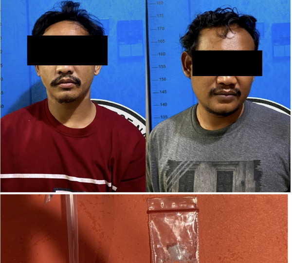Konsumsi Sabu, Sopir dan Kenek Truck Ditangkap Sat Res Narkoba Polres Lampung Tengah