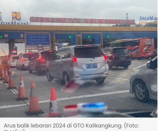 Sudah Lengang, Korlantas Polri Hentikan Oneway di GTO Kalikangkung-Cipali