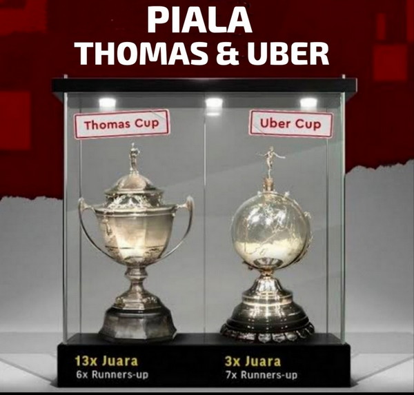 Daftar Wakil Indonesia di Piala Thomas dan Uber Cup 2024