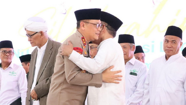 Halal Bihalal dan Pengajian Akbar NU Lampung di Pondok Pesantren Darul Memupuk tali Persaudaraan
