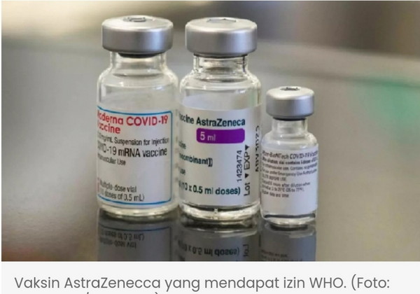 Kemenkes: Efek Samping Vaksin AstraZeneca Maksimal Enam Bulan
