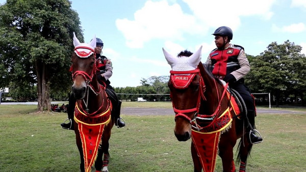 Polri Turunkan Pasukan Berkuda Amankan World Water Forum ke-10 di Bali