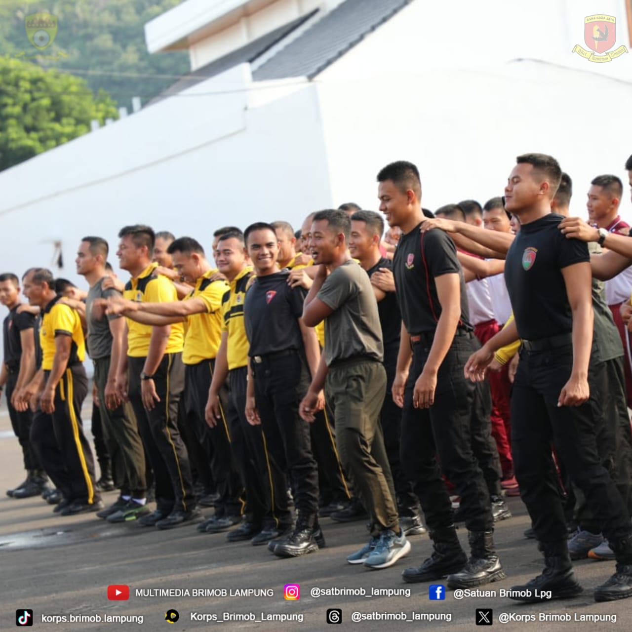 Olahraga Bersama Perkuat Sinergitas TNI-POLRI