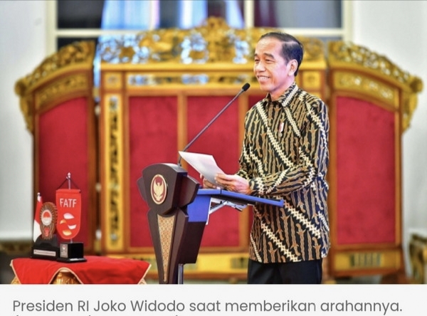 Waspadai Pola Baru TPPU, Presiden Jokowi Ingatkan Menterinya